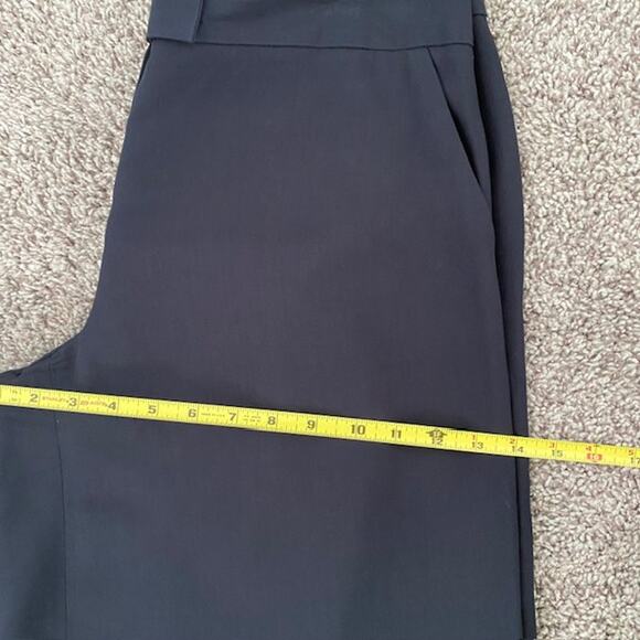 Classiques Entier Wide Legged Black Capri Pants Pockets Lightweight Women's 12 - Picture 12 of 13